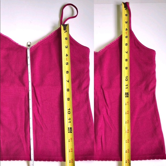 2/$15 Q & A Tank Top Cami Spaghetti Strap Camisole built in Bralette Small Women - Picture 6 of 15